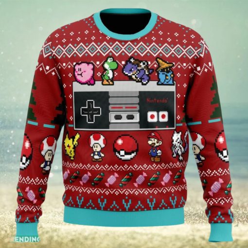 Nintendo Controller Ugly Christmas Sweater Funny Gift Ideas Christmas