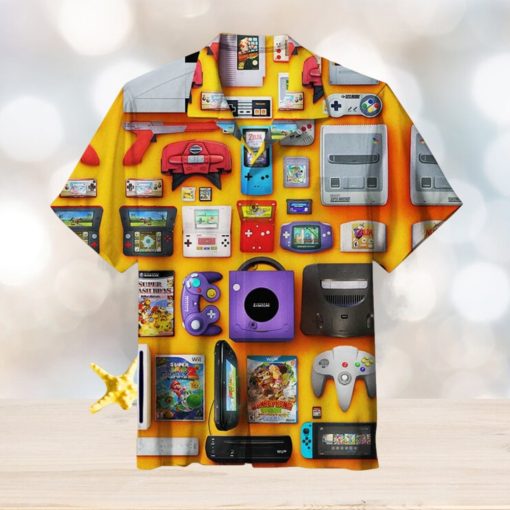 Nintendo Unisex Hawaiian Shirt