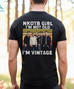 Nkotb Vintage Girl Shirt New Kids On The Block Sweatshirt Concert T Shirt