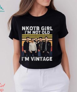 Nkotb Vintage Girl Shirt New Kids On The Block Sweatshirt Concert T Shirt
