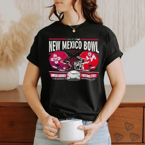 Nmsu Aggies Vs Fresno State 2023 Isleta New Mexico Bowl Final Score Matchup T Shirt