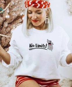 No Limits Hippo Funny Shirt