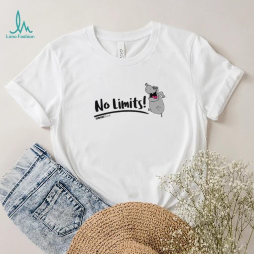 No Limits Hippo Funny Shirt