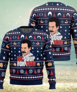 No Soup For You Seinfeld Ugly Christmas Sweater