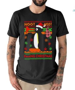 Noot Noot Penguin Fucking Christmas Ugly shirt