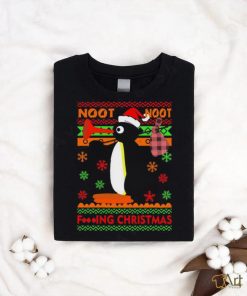 Noot Noot Penguin Fucking Christmas Ugly shirt