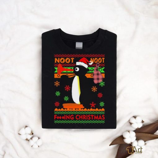 Noot Noot Penguin Fucking Christmas Ugly shirt