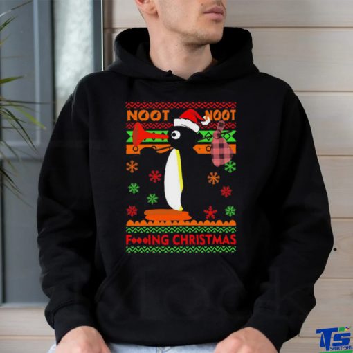 Noot Noot Penguin Fucking Christmas Ugly shirt