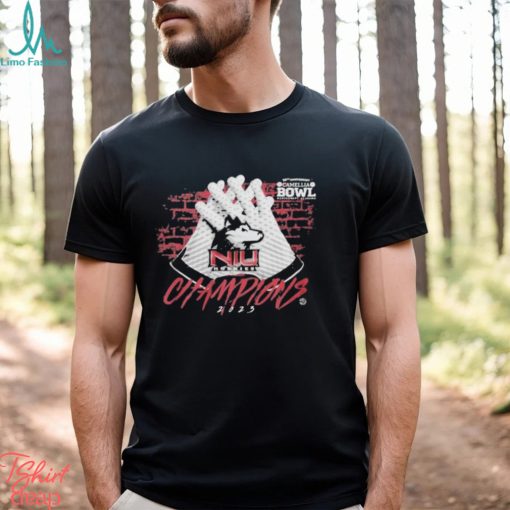Northern Illinois Huskies 2023 Camellia Bowl Champions Shirt