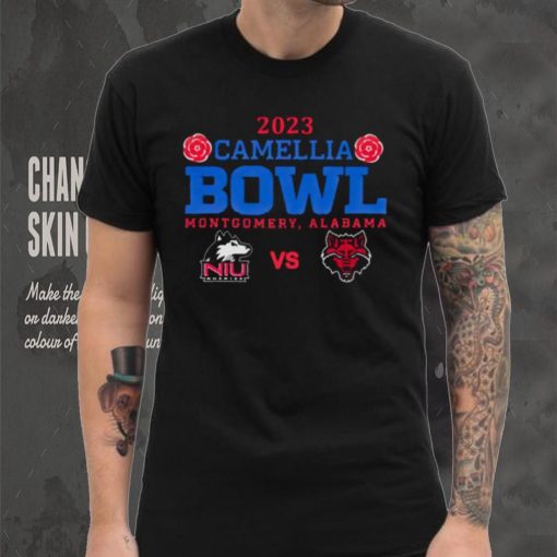 Northern Illinois Huskies vs Arkansas State Red Wolves 2023 Camellia Bowl shirt