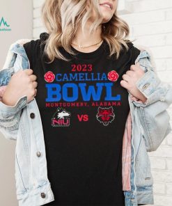 Northern Illinois Huskies vs Arkansas State Red Wolves 2023 Camellia Bowl shirt