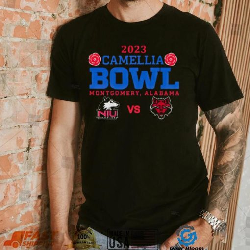 Northern Illinois Huskies vs Arkansas State Red Wolves 2023 Camellia Bowl shirt