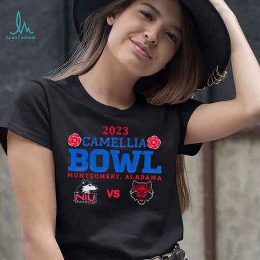 Northern Illinois Huskies vs Arkansas State Red Wolves 2023 Camellia Bowl shirt