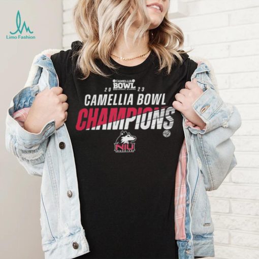 Northern illinois huskies champions 2023 camellia bowl shirt