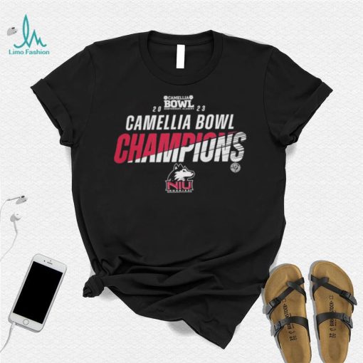 Northern illinois huskies champions 2023 camellia bowl shirt