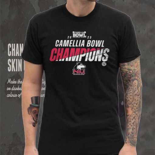Northern illinois huskies champions 2023 camellia bowl shirt