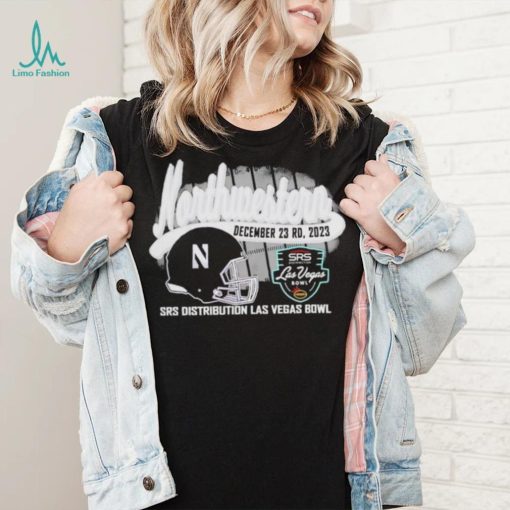 Northwestern Wildcats 2023 Football Srs Distribution Las Vegas Bowl Bound shirt
