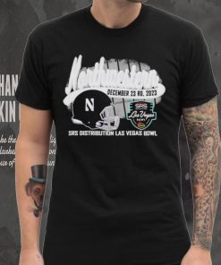 Northwestern Wildcats 2023 Football Srs Distribution Las Vegas Bowl Bound shirt