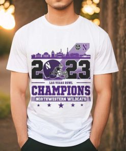 Northwestern Wildcats 2023 Las Vegas Bowl Champions Shirt