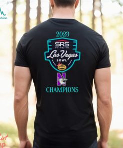 Northwestern Wildcats 2023 SRS Distribution Las Vegas Bowl Champions shirt