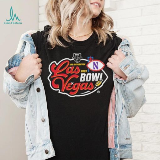 Northwestern Wildcats SRS Distribution Las Vegas Bowl 2023 Shirt
