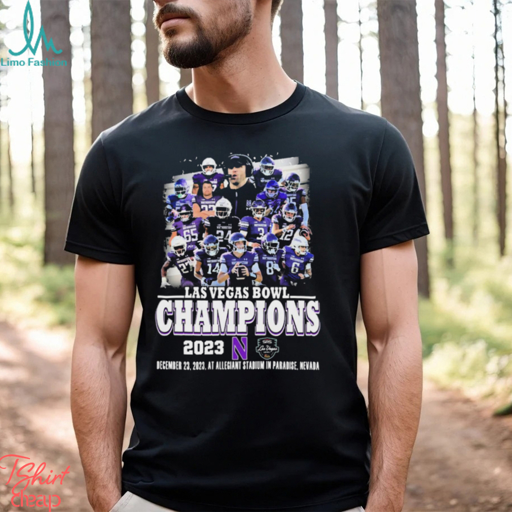 Northwestern Wildcats Team 2023 Las Vegas Bowl Champions Shirt Northwestern Wildcats Team 2023 Las Vegas Bowl Champions Shirt