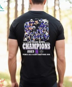 Northwestern Wildcats Team 2023 Las Vegas Bowl Champions Shirt, hoodie, sweater, long sleeve and tank top Northwestern Wildcats Team 2023 Las Vegas Bowl Champions Shirt