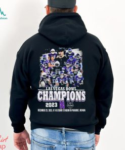 Northwestern Wildcats Team 2023 Las Vegas Bowl Champions Shirt, hoodie, sweater, long sleeve and tank top Northwestern Wildcats Team 2023 Las Vegas Bowl Champions Shirt