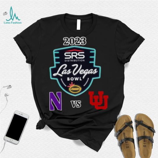 Northwestern Wildcats vs Utah Utes 2023 Las Vegas Bowl shirt