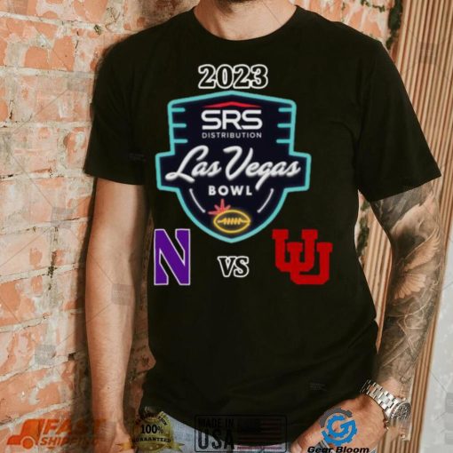 Northwestern Wildcats vs Utah Utes 2023 Las Vegas Bowl shirt