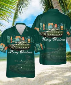 Norwegian Army CV90 Infantry Fighting Vehicle Christmas Hawaiian Shirt