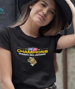 Norwich Sea Unicorns 2023 Championship shirt