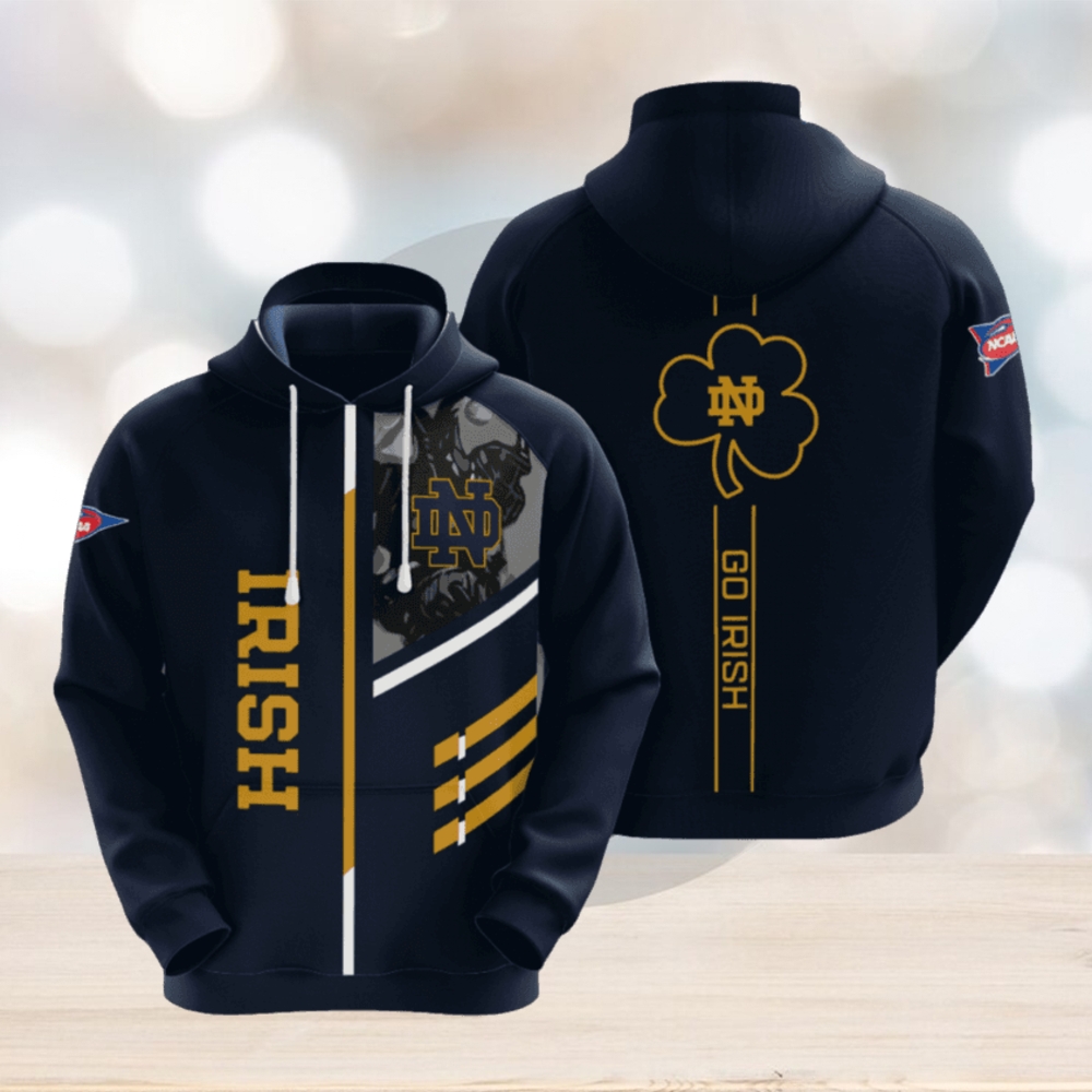Notre Dame Fighting Irish American Football 3D Printed Hoodie Notre Dame Fighting Irish American Football 3D Printed Hoodie