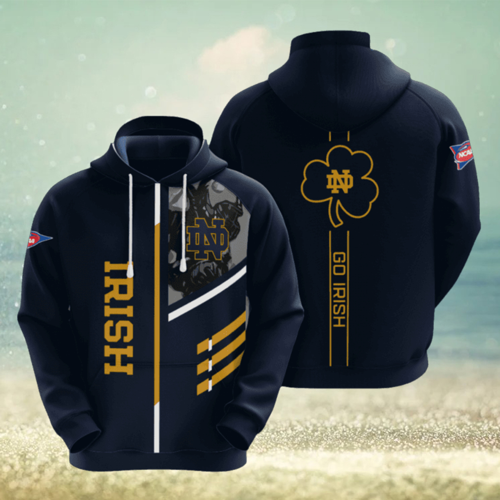 Notre Dame Fighting Irish American Football 3D Printed Hoodie Notre Dame Fighting Irish American Football 3D Printed Hoodie