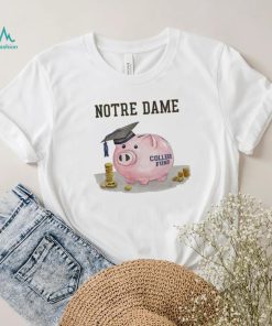 Notre Dame Fighting Irish Tiny Turnip Infant Piggy Bank Shirt