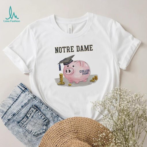 Notre Dame Fighting Irish Tiny Turnip Infant Piggy Bank Shirt