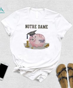 Notre Dame Fighting Irish Tiny Turnip Infant Piggy Bank Shirt