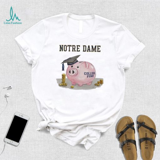 Notre Dame Fighting Irish Tiny Turnip Infant Piggy Bank Shirt