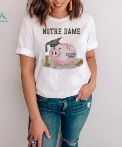 Notre Dame Fighting Irish Tiny Turnip Infant Piggy Bank Shirt