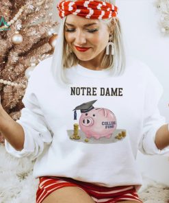 Notre Dame Fighting Irish Tiny Turnip Infant Piggy Bank Shirt