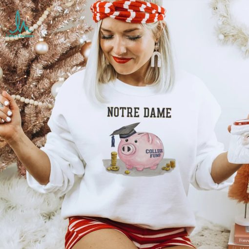 Notre Dame Fighting Irish Tiny Turnip Infant Piggy Bank Shirt