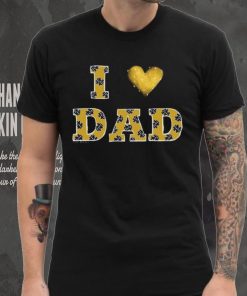 Notre Dame Fighting Irish Tiny Turnip Toddler I Love Dad T Shirt, hoodie, sweater, long sleeve and tank top Notre Dame Fighting Irish Tiny Turnip Toddler I Love Dad T Shirt