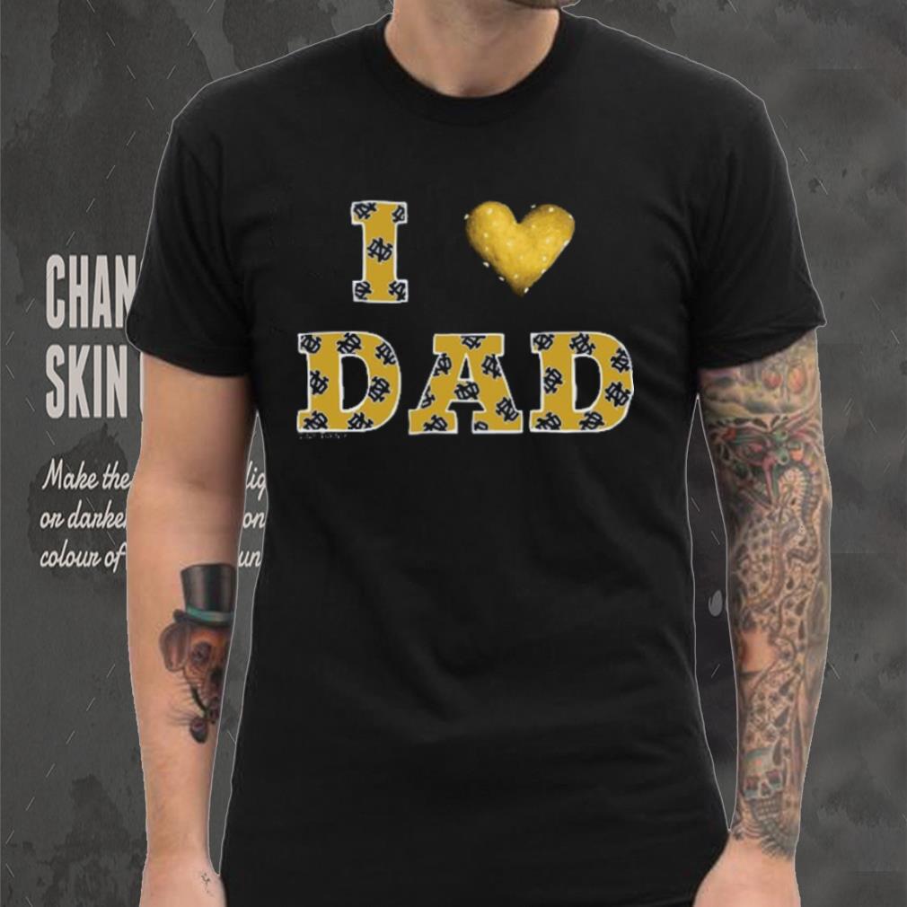 Notre Dame Fighting Irish Tiny Turnip Toddler I Love Dad T Shirt Notre Dame Fighting Irish Tiny Turnip Toddler I Love Dad T Shirt