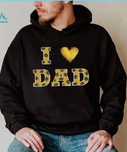 Notre Dame Fighting Irish Tiny Turnip Toddler I Love Dad T Shirt, hoodie, sweater, long sleeve and tank top Notre Dame Fighting Irish Tiny Turnip Toddler I Love Dad T Shirt