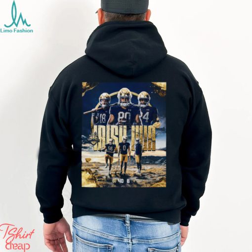 Notre Dame Win 40 8 Oregon State Football 2023 Sun Bowl Champions Final Score Shirt