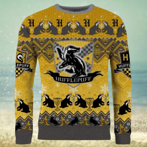 O Hufflepuff Night Ugly Christmas Sweater