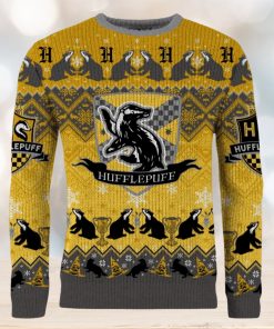 O Hufflepuff Night Ugly Christmas Sweater