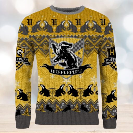 O Hufflepuff Night Ugly Christmas Sweater