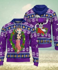ONE PIECE Nico Robin Anime Ugly Christmas Pullover Hoodie