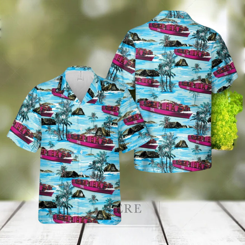 ONE Ship 3D Hawaiian Shirt Beach Lover Gift ONE Ship 3D Hawaiian Shirt Beach Lover Gift